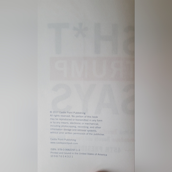 HC Book lot of 2 Trump quote books - Good condition, 2017 - Picture 9 of 9